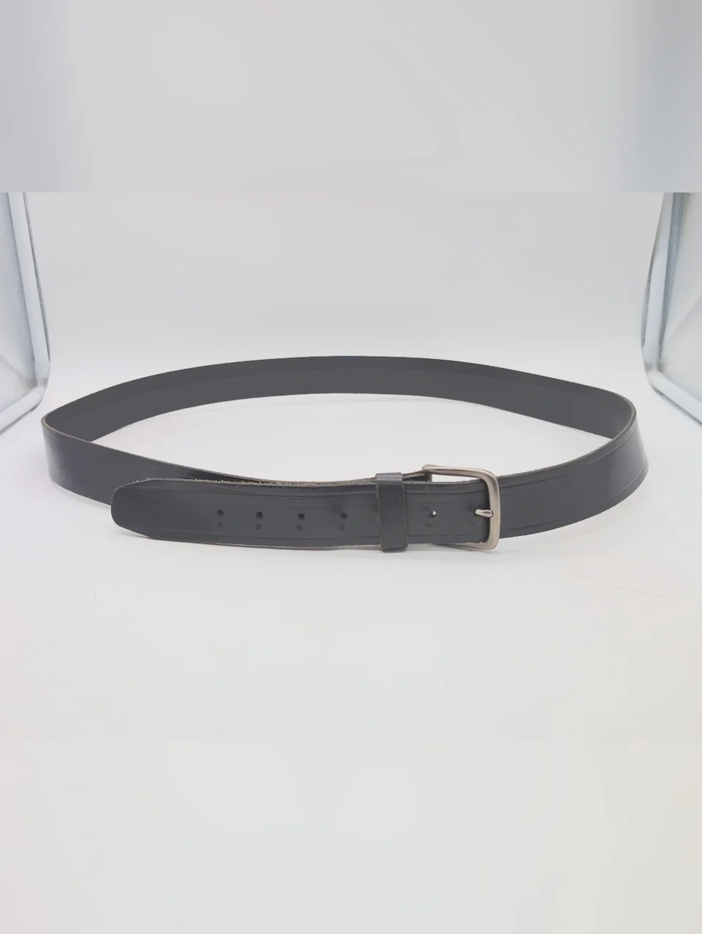 Wrangler Jeans Sz 50 - 52 Classic Black Leather Men’s Belt - Casual & Formal